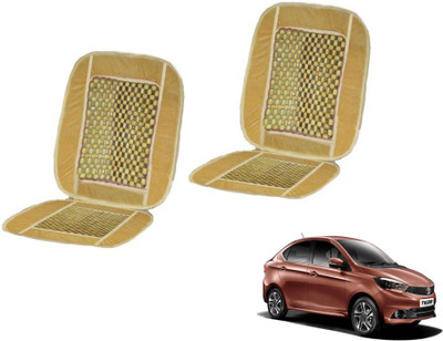 MOCKHE Cushion, Wooden Bead Seating Pad For  Tata(Car Seats Beige)