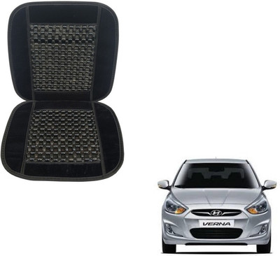 MOCKHE Cushion, Wooden Bead Seating Pad For  Hyundai Verna(Car Seats Black)