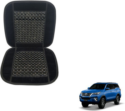MOCKHE Cushion, Wooden Bead Seating Pad For  Toyota Fortuner(Car Seats Black)