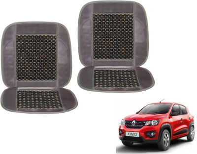 MOCKHE Cushion, Wooden Bead Seating Pad For  Renault Kwid(Car Seats Grey)