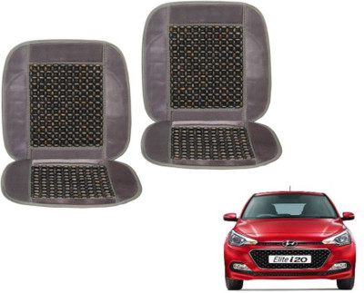 MOCKHE Cushion, Wooden Bead Seating Pad For  Hyundai Elite i20(Car Seats Grey)