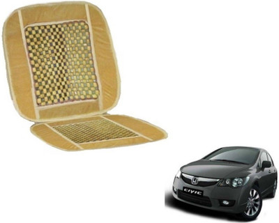 MOCKHE Cushion, Wooden Bead Seating Pad For  Honda Civic(Car Seats Beige)