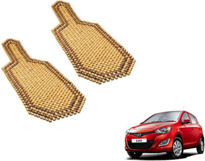 MOCKHE Wooden Bead Seating Pad For  Hyundai(Car Seats Beige)