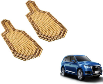 MOCKHE Wooden Bead Seating Pad For  Audi Q7(Car Seats Beige)