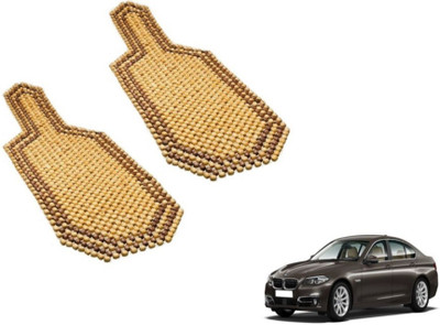 MOCKHE Wooden Bead Seating Pad For  BMW 5 Series(Car Seats Beige)