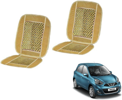 Auto Hub Velvet, Wood Car Seat Cover For Nissan Micra(5 Seater)