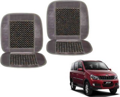 MOCKHE Cushion, Wooden Bead Seating Pad For  Mahindra(Car Seats Grey)