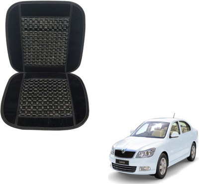 MOCKHE Cushion, Wooden Bead Seating Pad For  Skoda Laura(Car Seats Black)