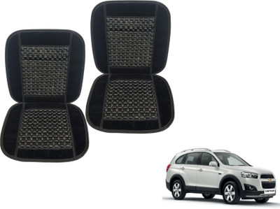 MOCKHE Cushion, Wooden Bead Seating Pad For  Chevrolet Captiva(Car Seats Black)