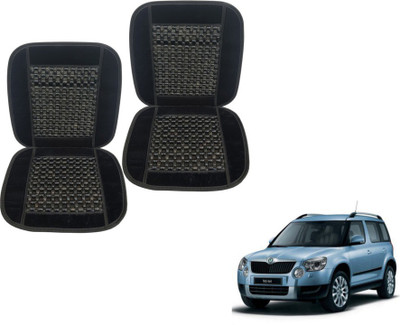 MOCKHE Cushion, Wooden Bead Seating Pad For  Skoda(Car Seats Black)