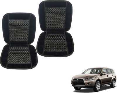 MOCKHE Cushion, Wooden Bead Seating Pad For  Mitsubishi Outlander(Car Seats Black)