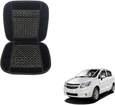 MOCKHE Cushion, Wooden Bead Seating Pad For  Chevrolet Sail UVA(Car Seats Black)