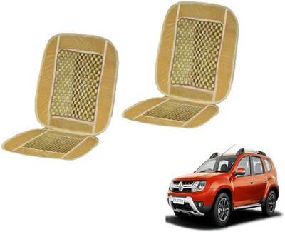 MOCKHE Cushion, Wooden Bead Seating Pad For  Renault Duster(Car Seats Beige)