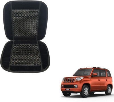 MOCKHE Cushion, Wooden Bead Seating Pad For  Mahindra TUV-300(Car Seats Black)