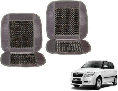 Auto Hub Velvet, Wood Car Seat Cover For Skoda Fabia(5 Seater)