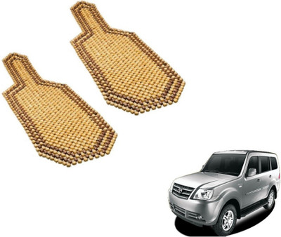 MOCKHE Wooden Bead Seating Pad For  Tata Sumo Grand(Car Seats Beige)