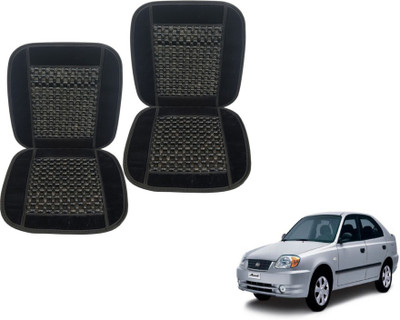 MOCKHE Cushion, Wooden Bead Seating Pad For  Hyundai Accent(Car Seats Black)