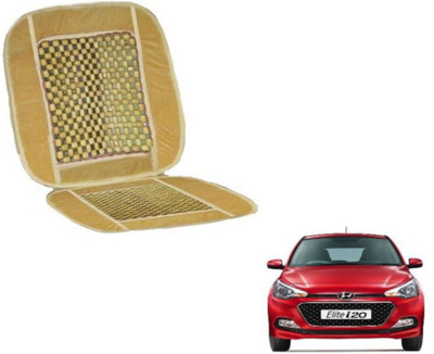MOCKHE Cushion, Wooden Bead Seating Pad For  Hyundai Elite i20(Car Seats Beige)