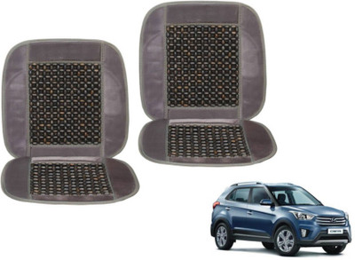 MOCKHE Cushion, Wooden Bead Seating Pad For  Hyundai Creta(Car Seats Grey)