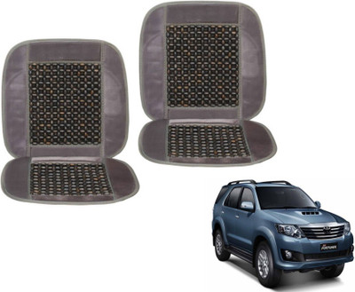 MOCKHE Cushion, Wooden Bead Seating Pad For  Toyota Fortuner Old(Car Seats Grey)