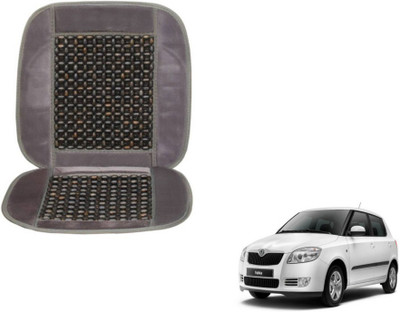 MOCKHE Cushion, Wooden Bead Seating Pad For  Skoda Fabia(Car Seats Grey)