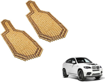MOCKHE Wooden Bead Seating Pad For  BMW(Car Seats Beige)