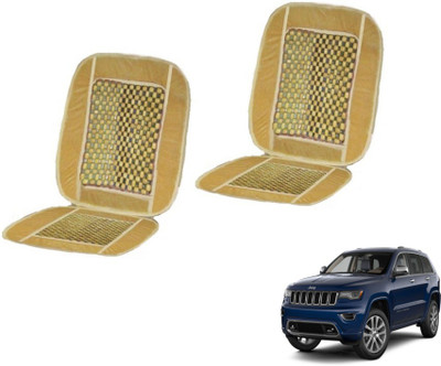 MOCKHE Cushion, Wooden Bead Seating Pad For  Universal For Car(Car Seats Beige)