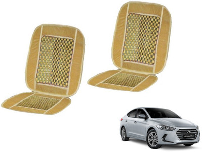 MOCKHE Cushion, Wooden Bead Seating Pad For  Hyundai Elantra(Car Seats Beige)