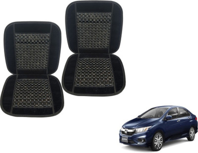 MOCKHE Cushion, Wooden Bead Seating Pad For  Honda New City(Car Seats Black)