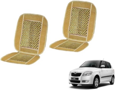 Auto Hub Velvet, Wood Car Seat Cover For Skoda Fabia(5 Seater)