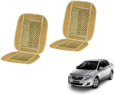 MOCKHE Cushion, Wooden Bead Seating Pad For  Toyota Corolla(Car Seats Beige)