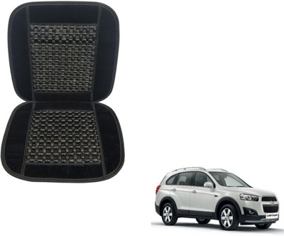 MOCKHE Cushion, Wooden Bead Seating Pad For  Chevrolet Captiva(Car Seats Black)