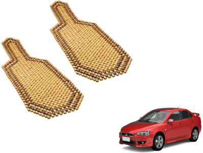 MOCKHE Wooden Bead Seating Pad For  Mitsubishi Lancer(Car Seats Beige)