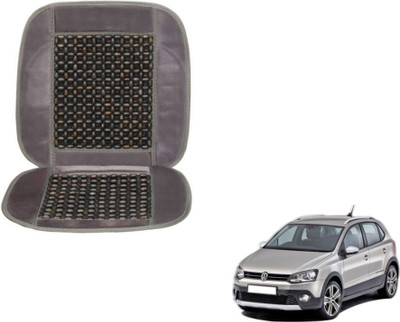 MOCKHE Cushion, Wooden Bead Seating Pad For  Volkswagen Polo Cross(Car Seats Grey)