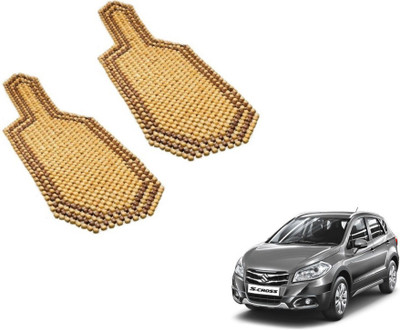 MOCKHE Wooden Bead Seating Pad For  Maruti Suzuki S-Cross(Car Seats Beige)