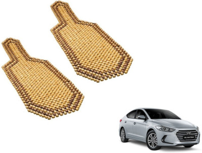 MOCKHE Wooden Bead Seating Pad For  Hyundai Elantra(Car Seats Beige)