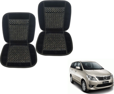 MOCKHE Cushion, Wooden Bead Seating Pad For  Toyota Innova(Car Seats Black)