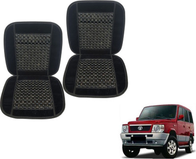 MOCKHE Cushion, Wooden Bead Seating Pad For  Tata Sumo(Car Seats Black)