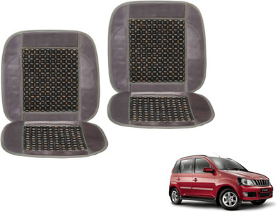 MOCKHE Cushion, Wooden Bead Seating Pad For  Mahindra Quanto(Car Seats Grey)