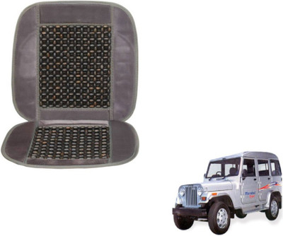 MOCKHE Cushion, Wooden Bead Seating Pad For  Mahindra Marshal(Car Seats Grey)