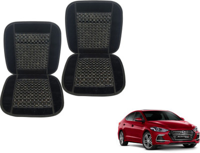 MOCKHE Cushion, Wooden Bead Seating Pad For  Hyundai Elantra(Car Seats Black)