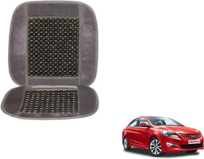 MOCKHE Cushion, Wooden Bead Seating Pad For  Hyundai Verna(Car Seats Grey)