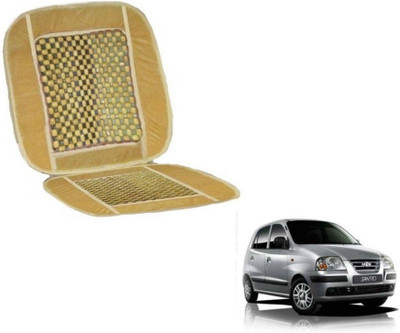 MOCKHE Cushion, Wooden Bead Seating Pad For  Hyundai Santro(Car Seats Beige)
