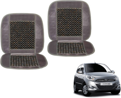 MOCKHE Cushion, Wooden Bead Seating Pad For  Hyundai i10 Active(Car Seats Grey)