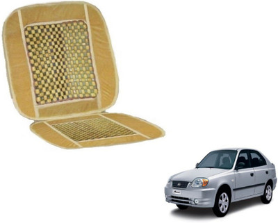 MOCKHE Cushion, Wooden Bead Seating Pad For  Hyundai Accent(Car Seats Beige)