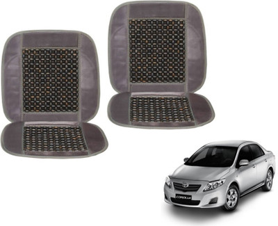 Auto Hub Velvet, Wood Car Seat Cover For Toyota Corolla(5 Seater)