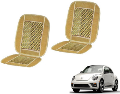MOCKHE Cushion, Wooden Bead Seating Pad For  Volkswagen Beetle(Car Seats Beige)