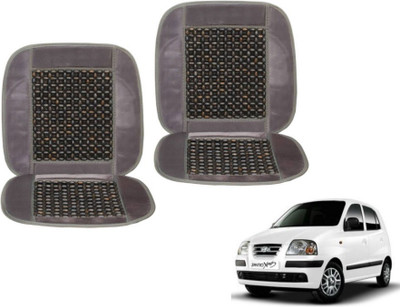 MOCKHE Cushion, Wooden Bead Seating Pad For  Hyundai Santro Xing(Car Seats Grey)