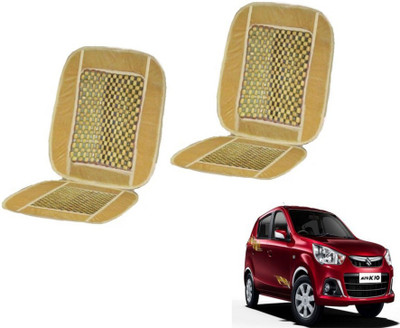 MOCKHE Cushion, Wooden Bead Seating Pad For  Maruti Suzuki Alto K10(Car Seats Beige)