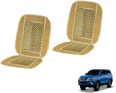 MOCKHE Cushion, Wooden Bead Seating Pad For  Toyota Fortuner(Car Seats Beige)